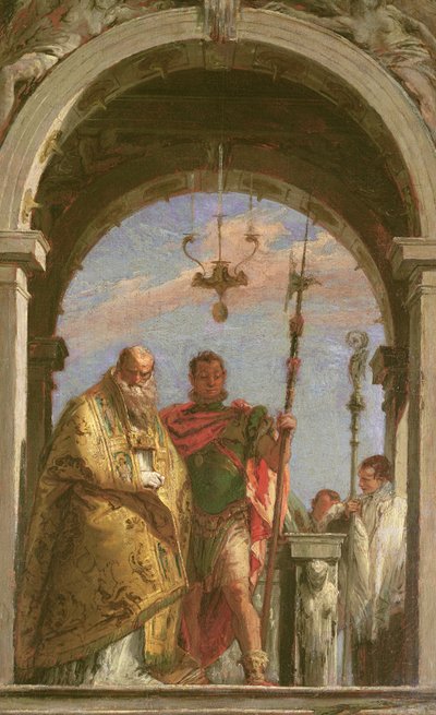 Two Saints by Giovanni Battista Tiepolo